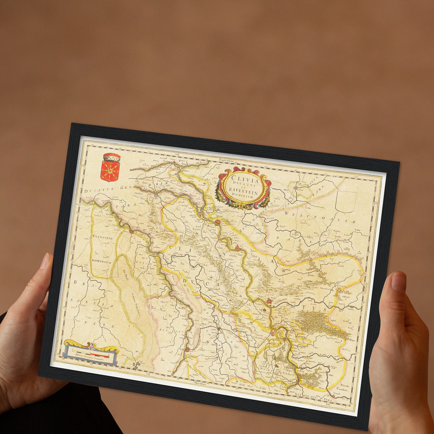 Historical city map Test product horizontal 3 sizes