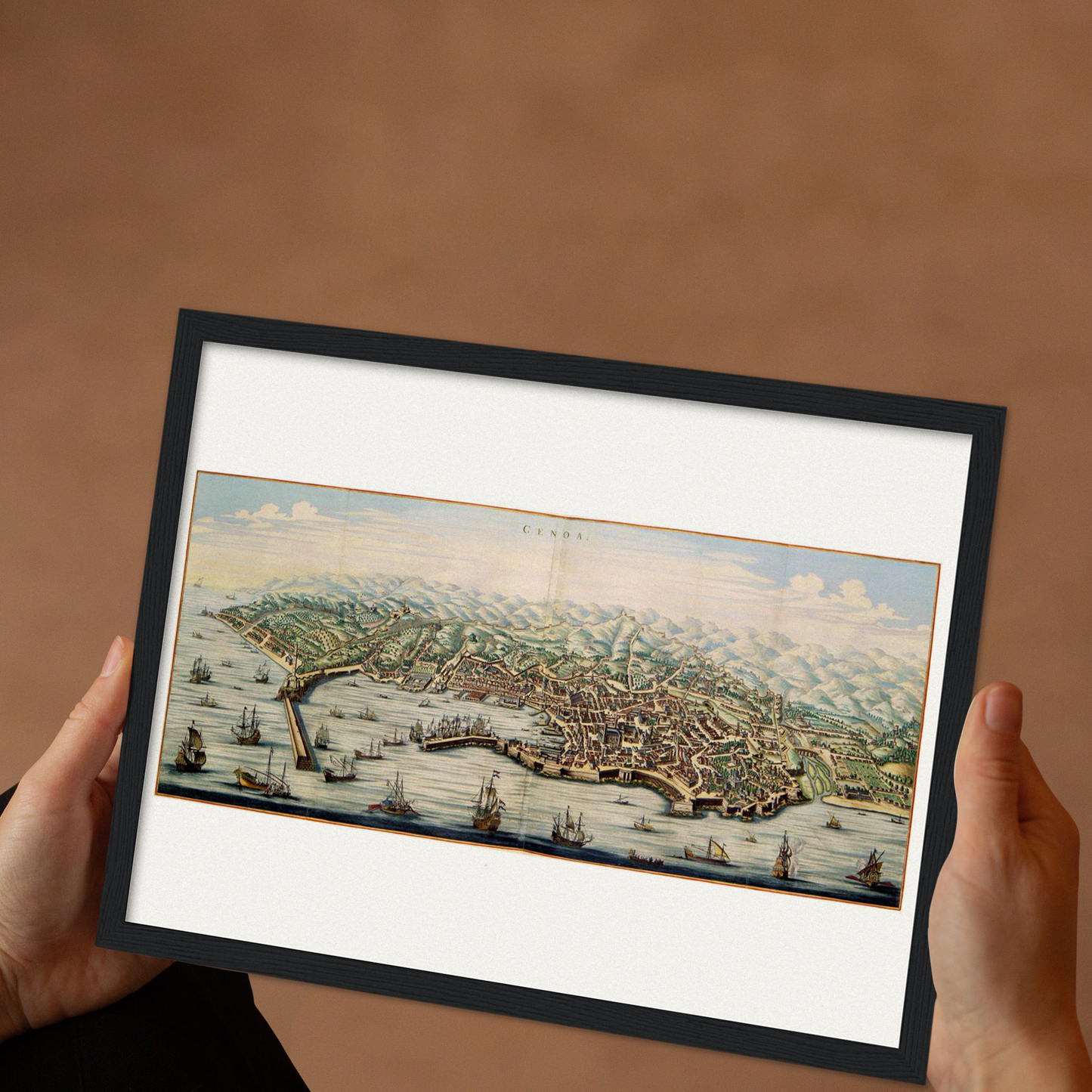 Historical city map Test product horizontal 3 sizes