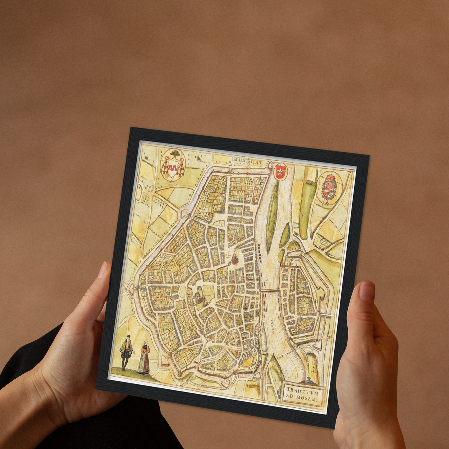 Historical city map Test product horizontal 3 sizes