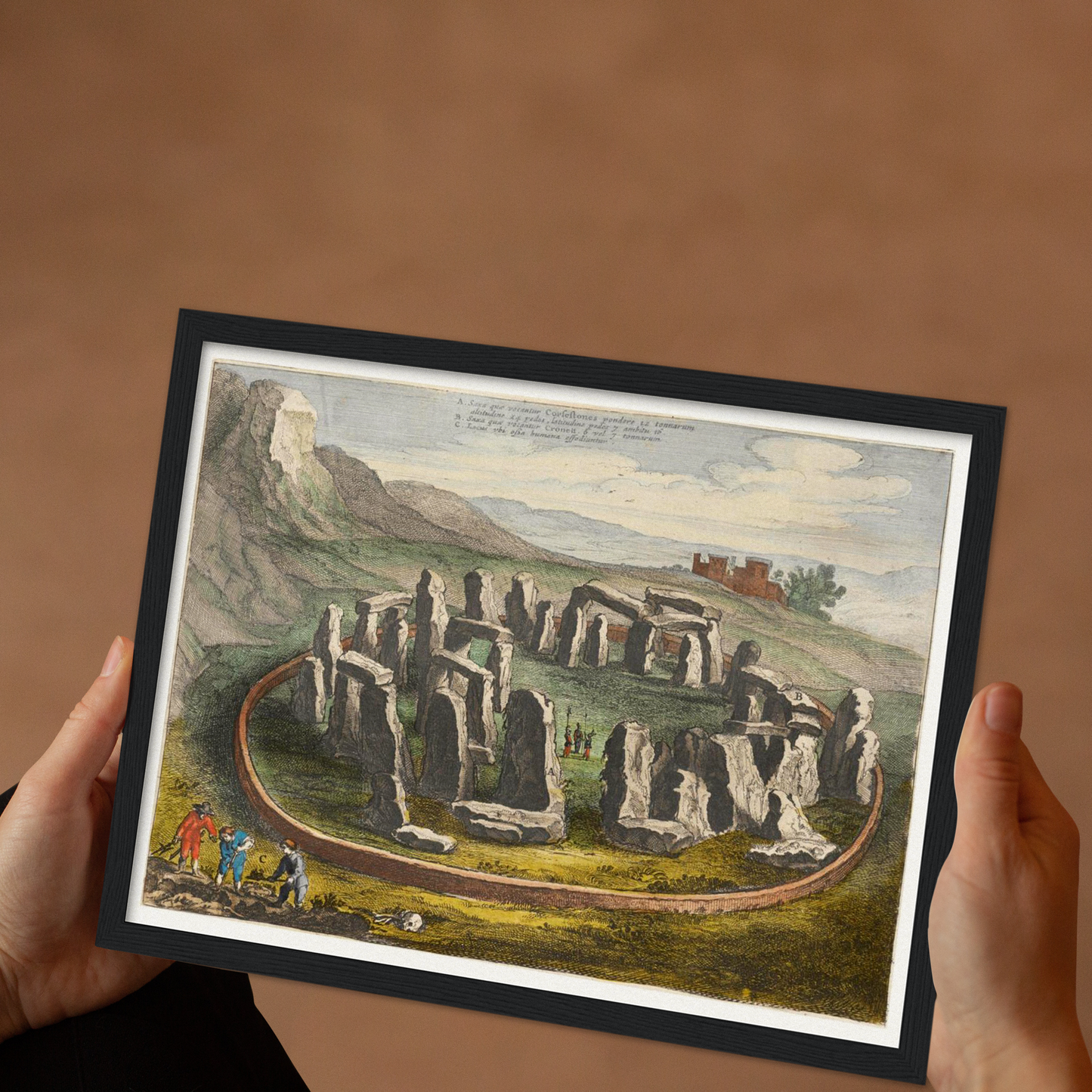 Historical city map Test product horizontal 3 sizes