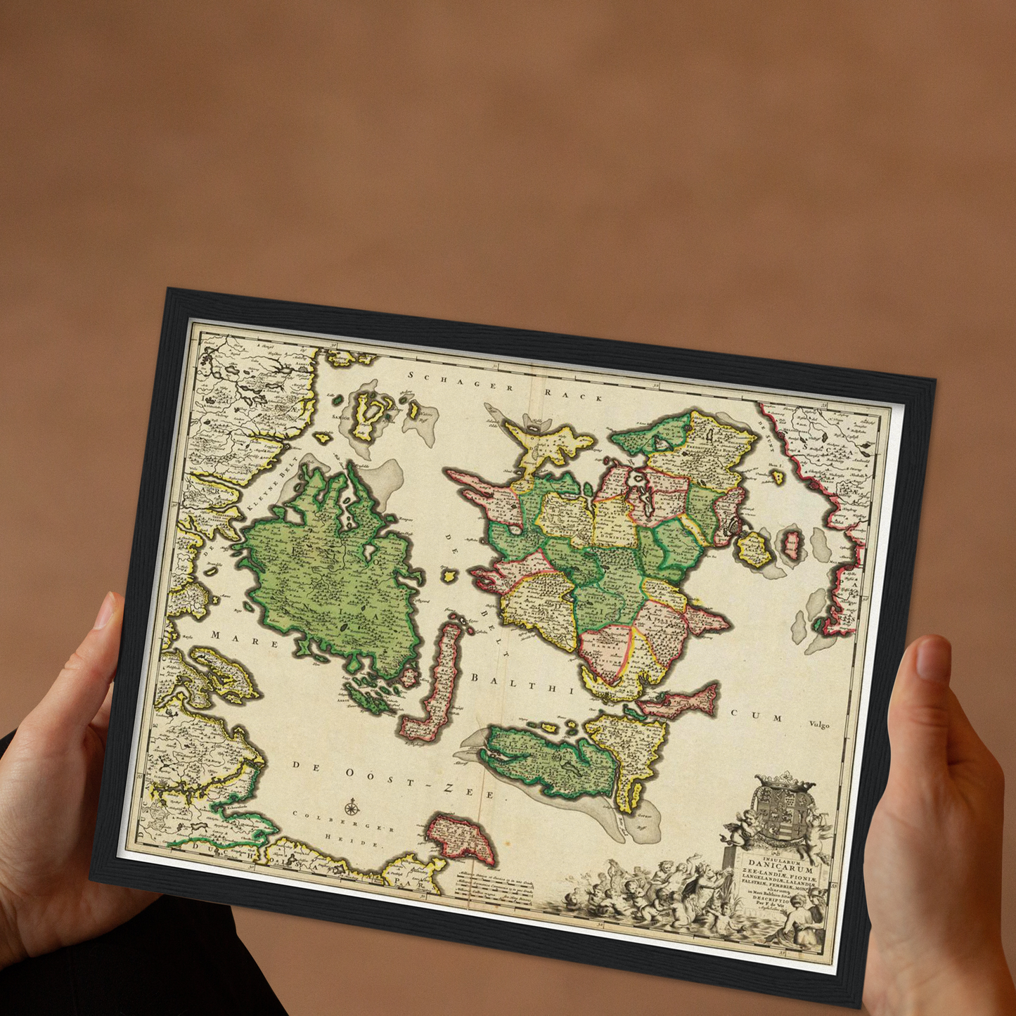 Historical city map Test product horizontal 3 sizes