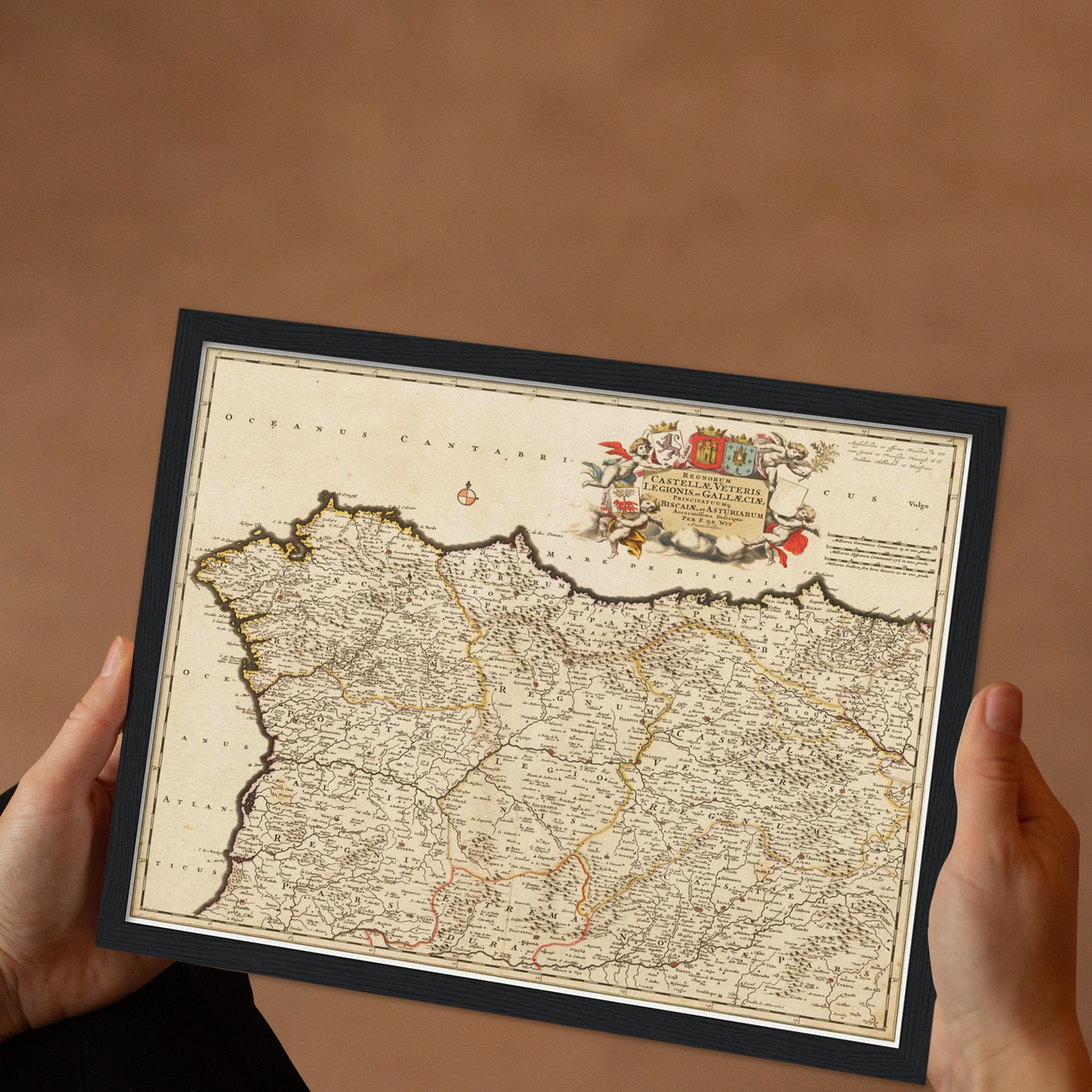 Historical city map Test product horizontal 3 sizes