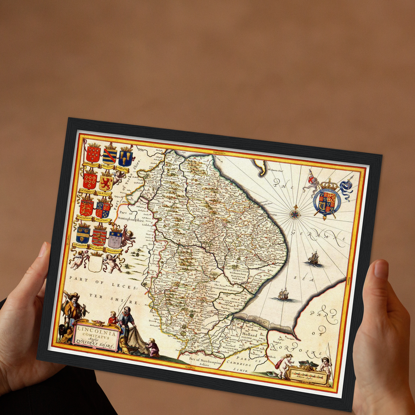Historical city map Test product horizontal 3 sizes