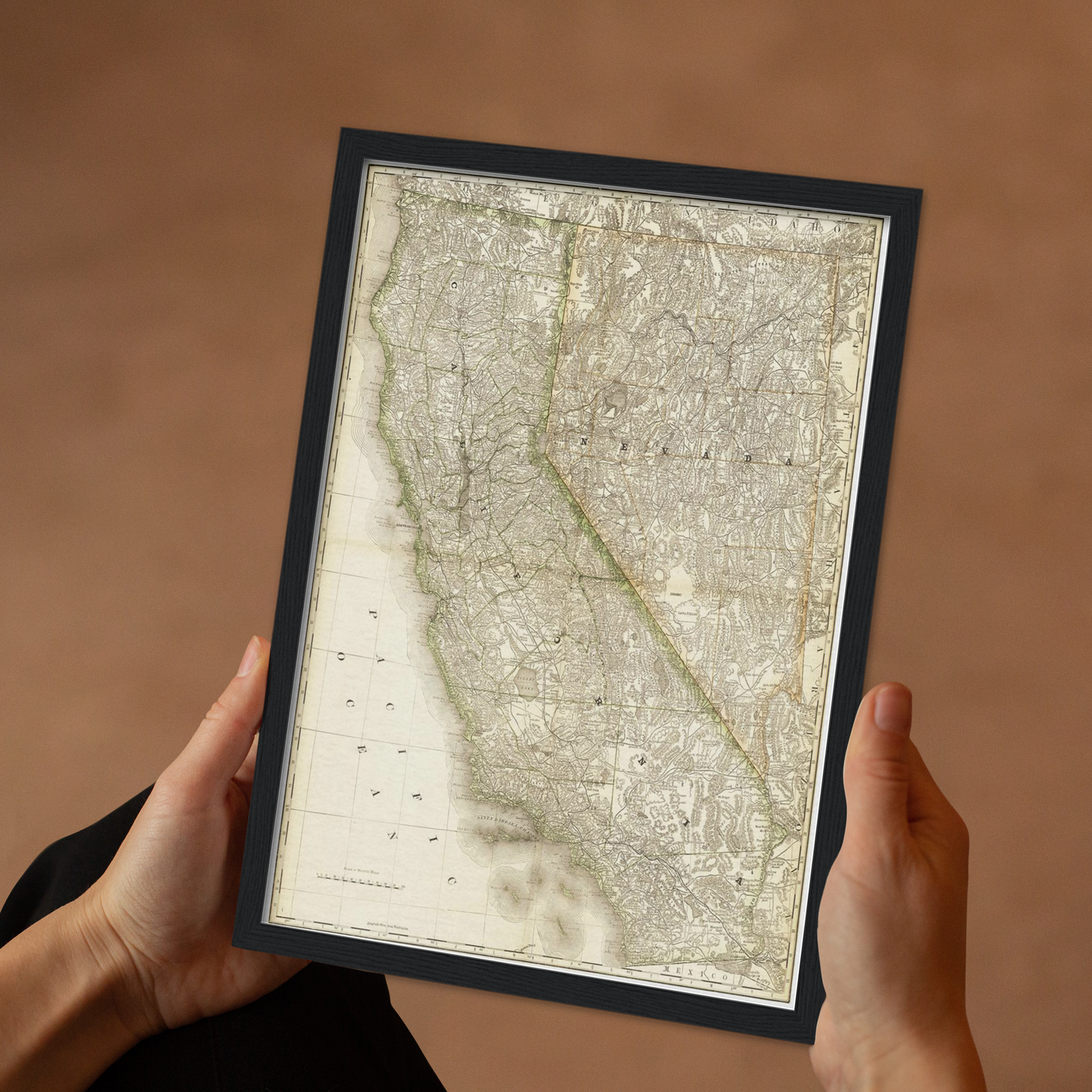 Historical city map Test product horizontal 3 sizes