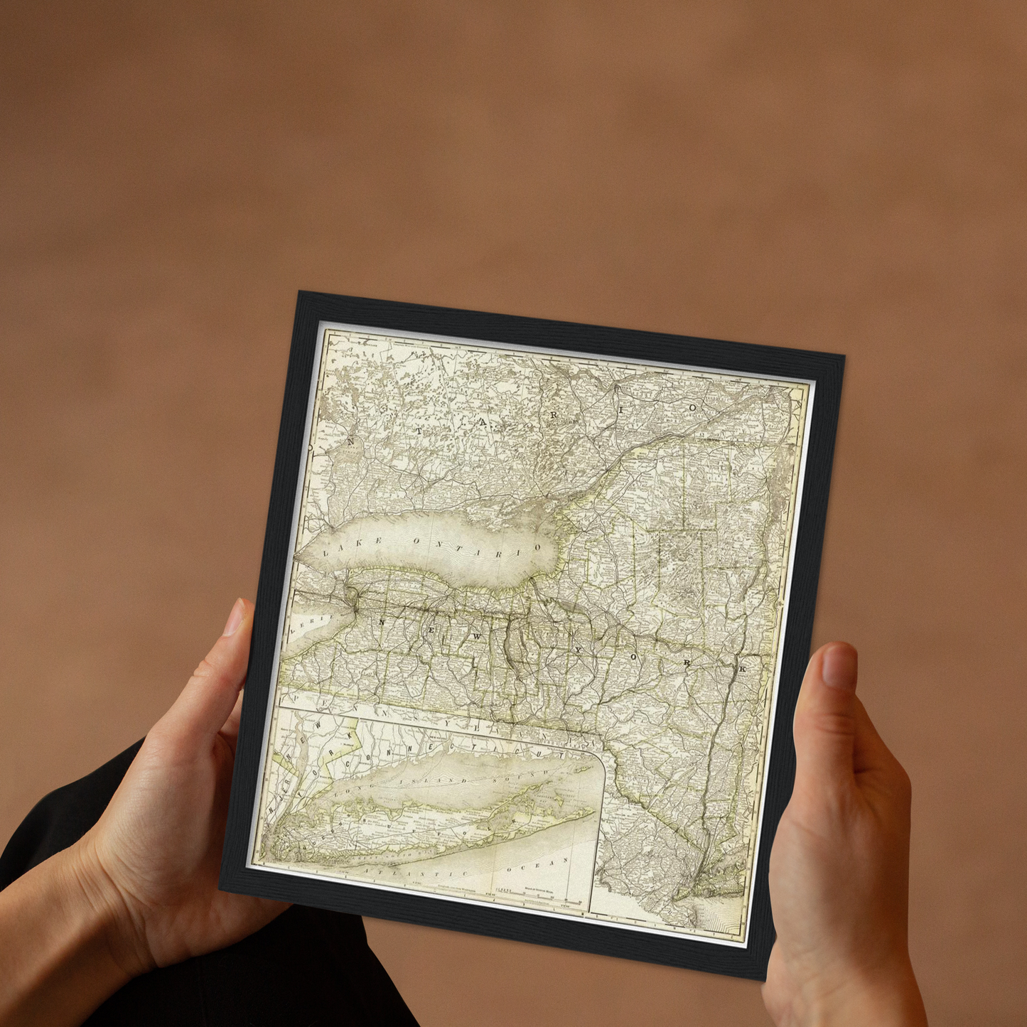 Historical city map Test product horizontal 3 sizes