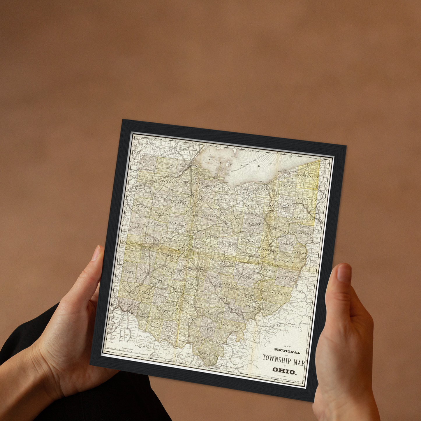 Historical city map Test product horizontal 3 sizes