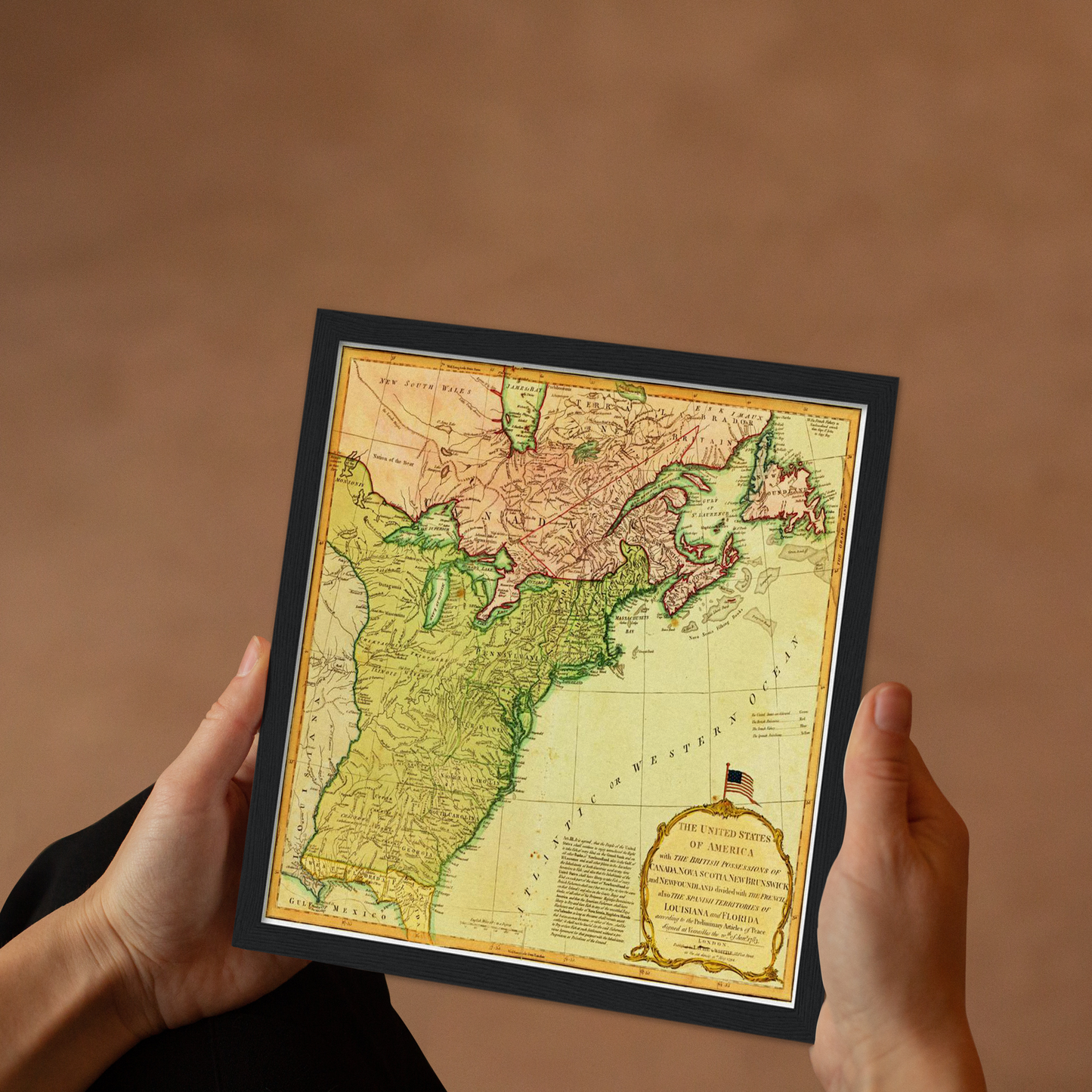 Historical city map Test product horizontal 3 sizes