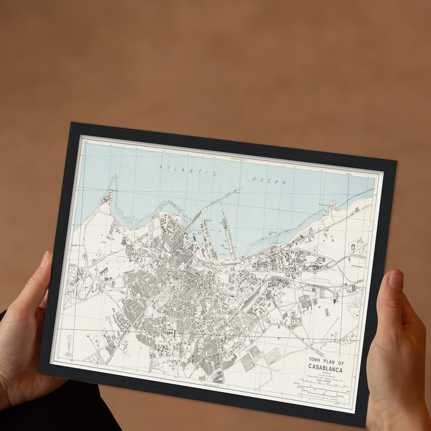 Historical city map Test product horizontal 3 sizes