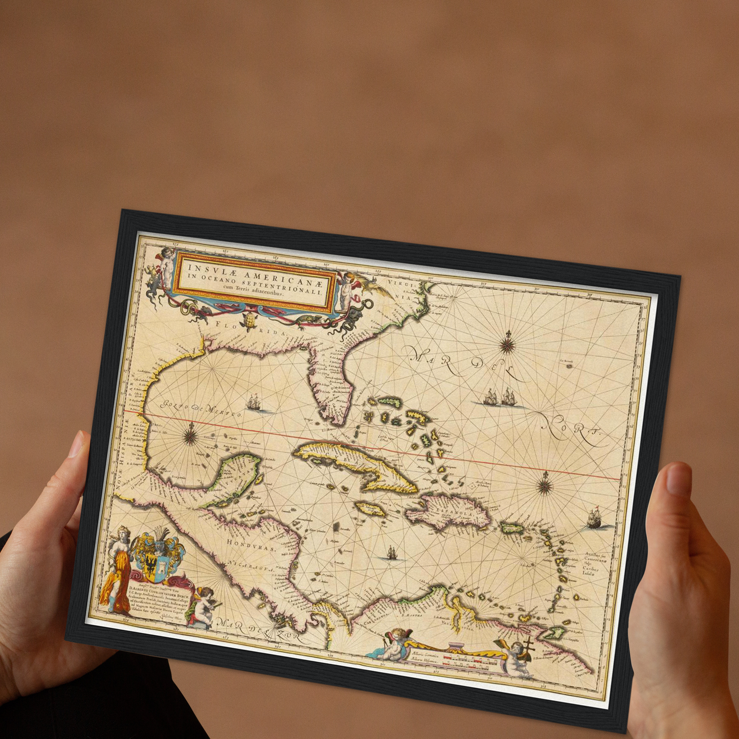 Historical city map Test product horizontal 3 sizes