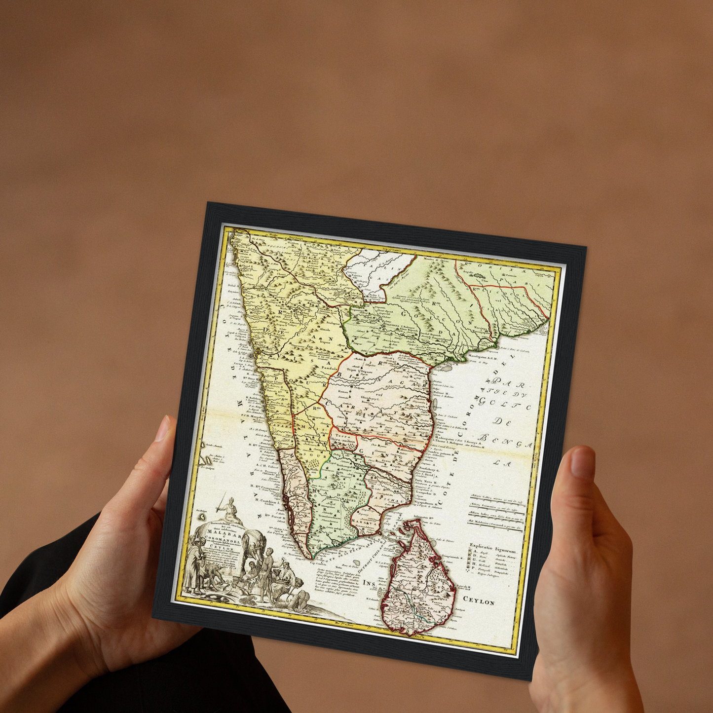 Historical city map Test product horizontal 3 sizes