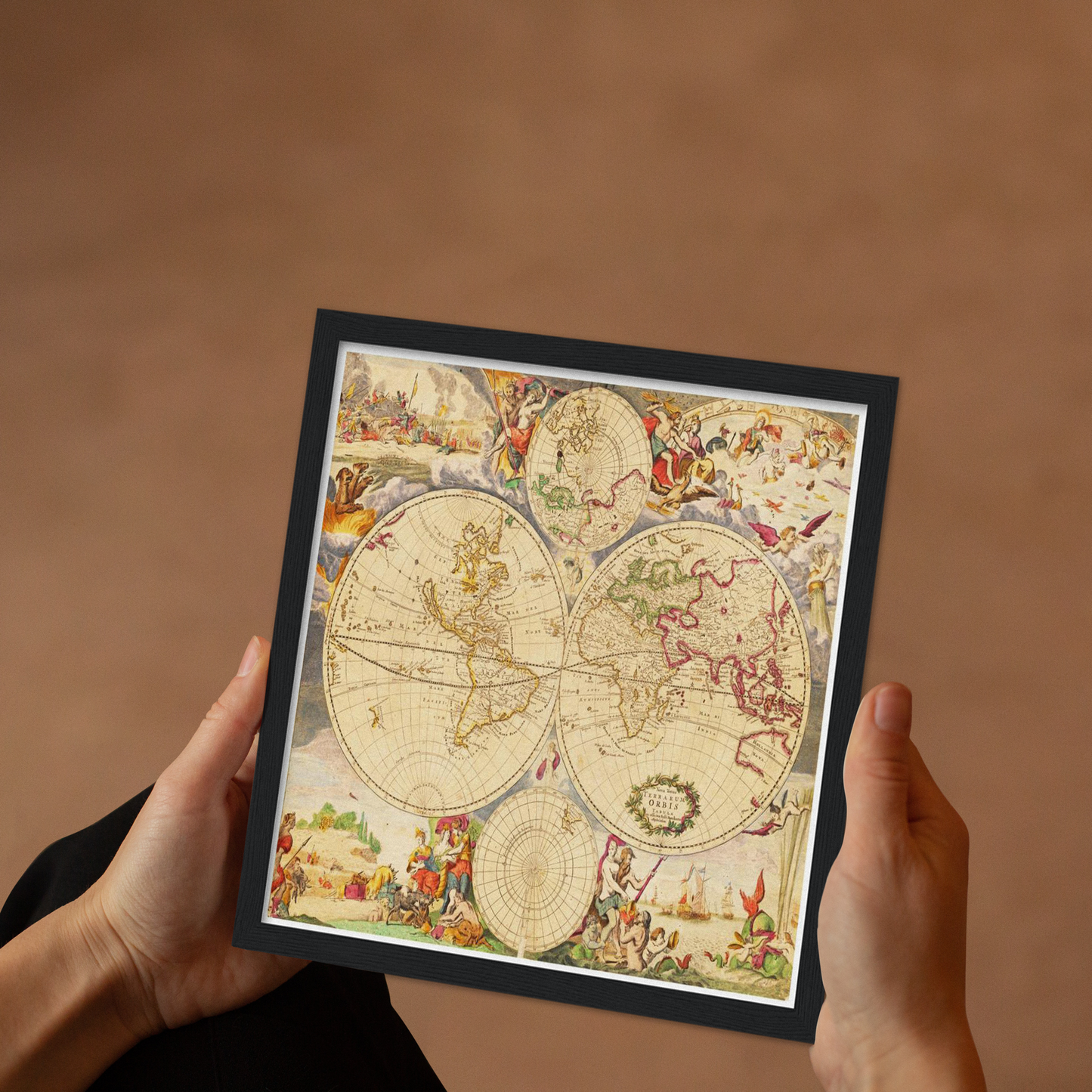 Historical city map Test product horizontal 3 sizes