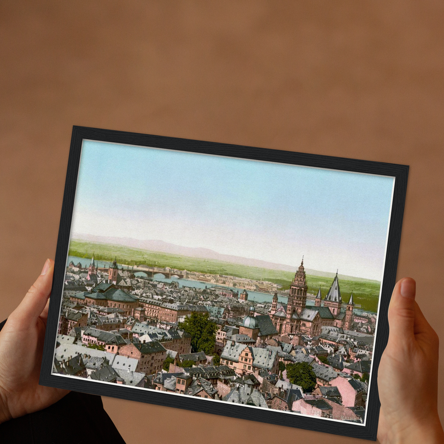 Historische Ansicht Mainz um 1890
