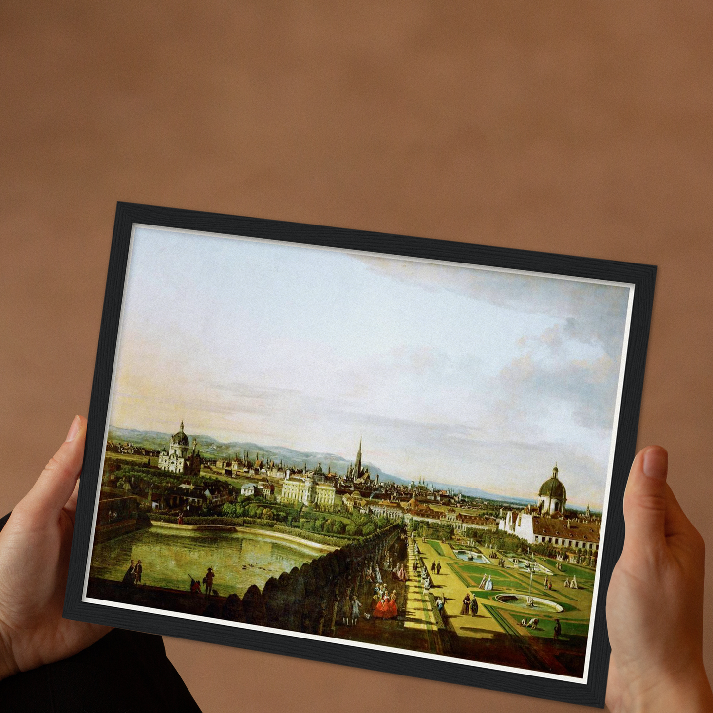 Historische Ansicht Wien um 1750