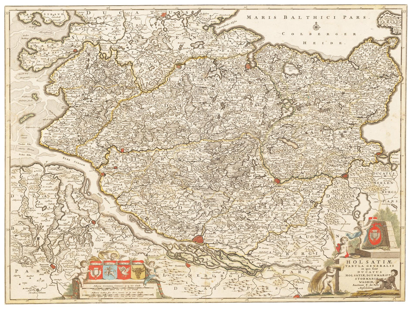 Historical city map Test product horizontal 3 sizes