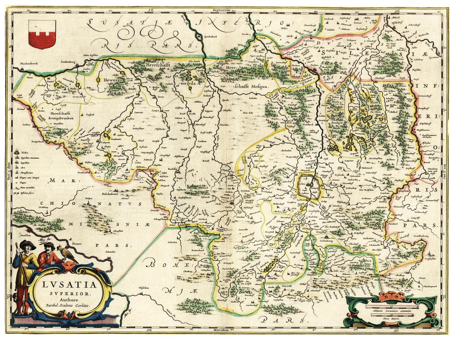 Historical city map Test product horizontal 3 sizes