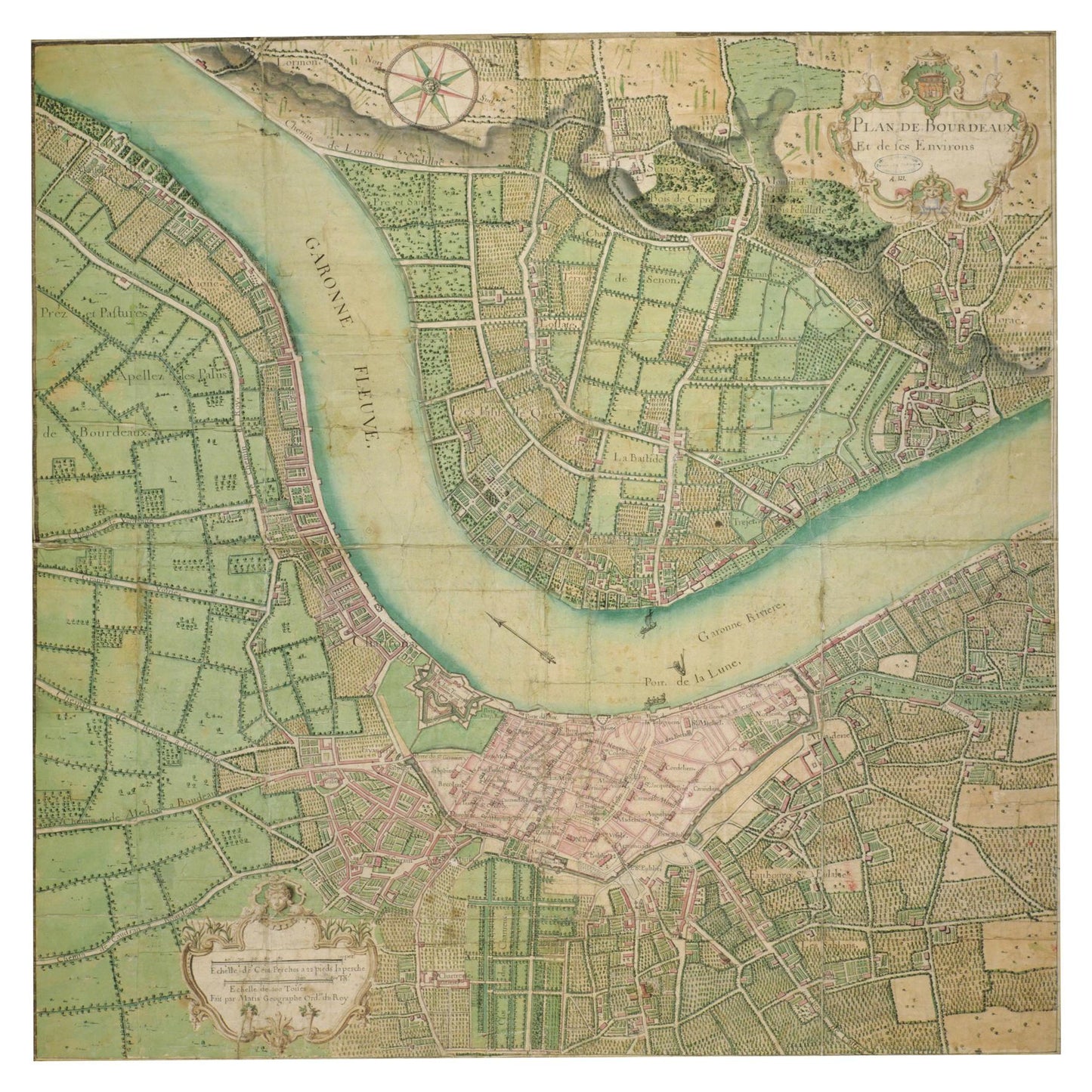 Historical city map Test product horizontal 3 sizes