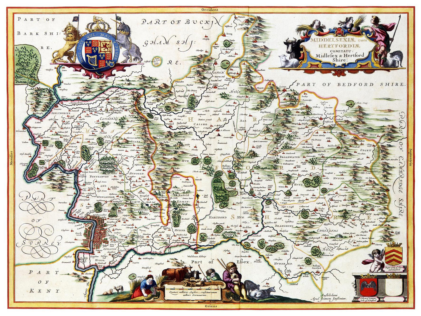 Historical city map Test product horizontal 3 sizes
