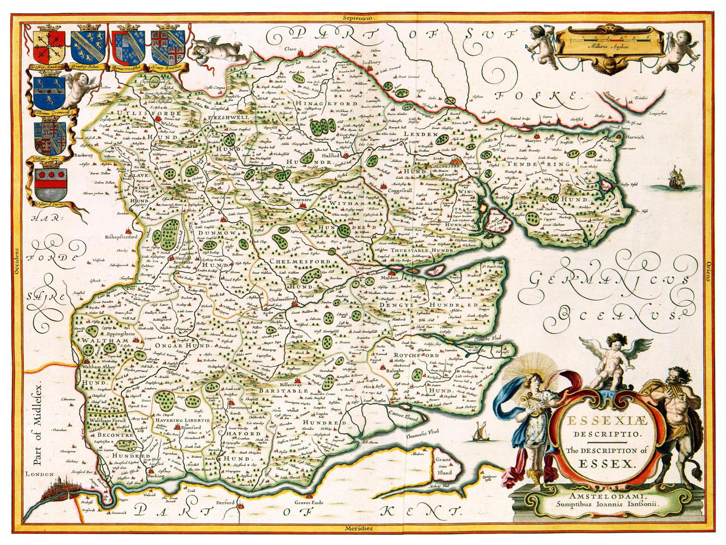 Historical city map Test product horizontal 3 sizes