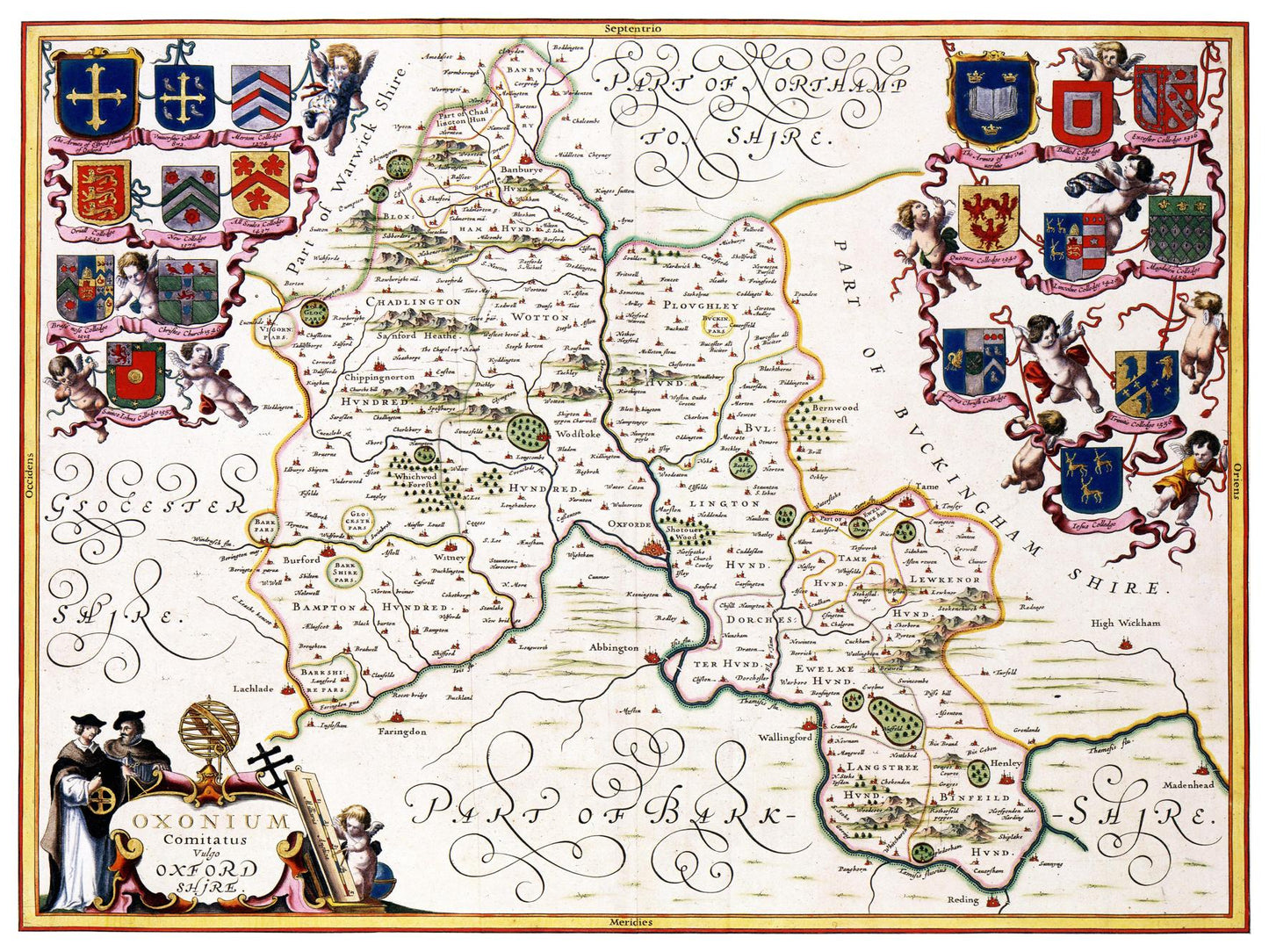 Historical city map Test product horizontal 3 sizes