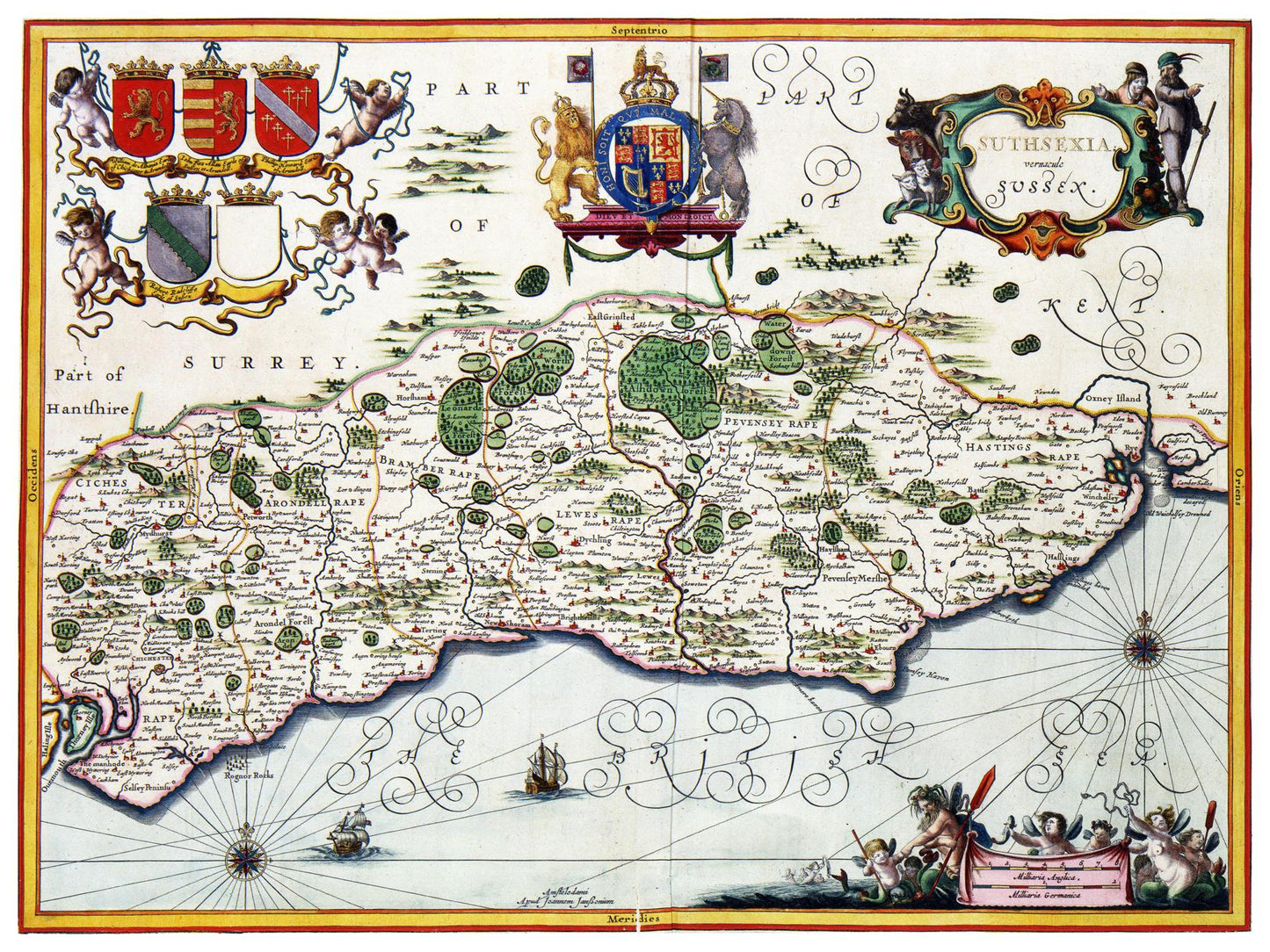 Historical city map Test product horizontal 3 sizes