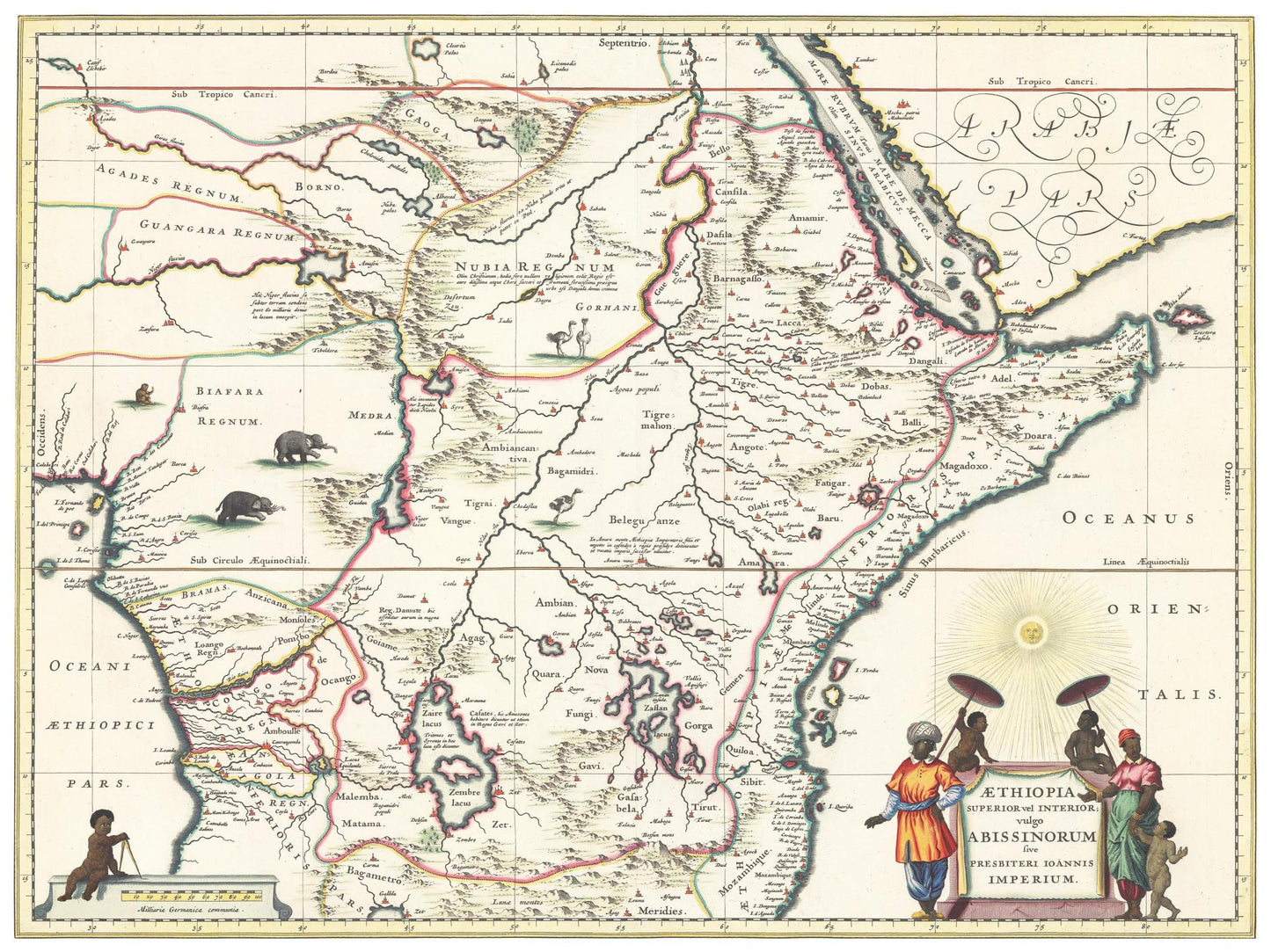Historical city map Test product horizontal 3 sizes
