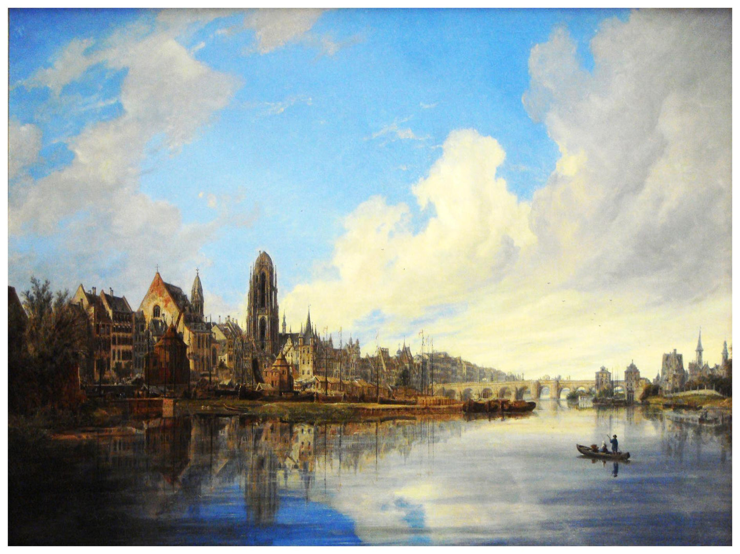Historische Ansicht Frankfurt um 1831