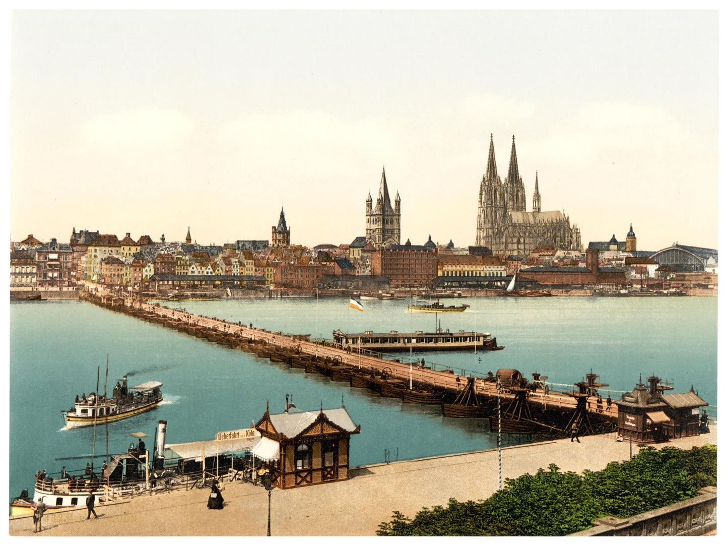 Historische Ansicht Köln um 1895