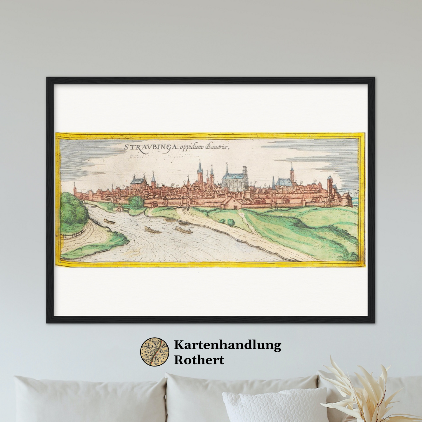 Historical city map Test product horizontal 3 sizes