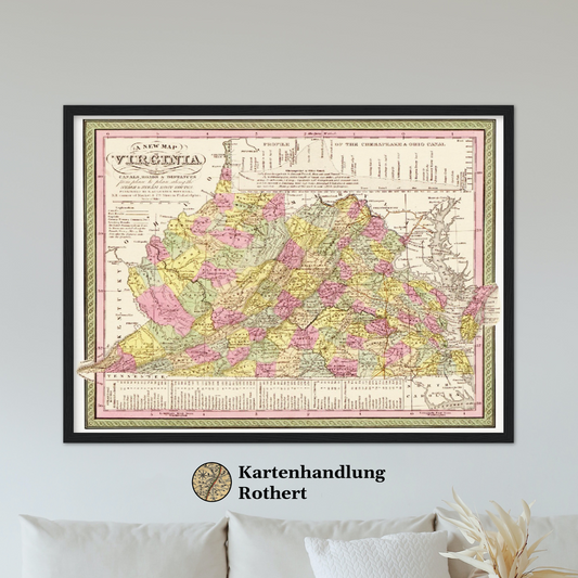 Historical city map  Test product horizontal 3 sizes