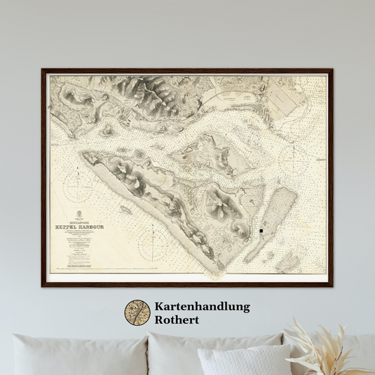 Historical city map  Test product horizontal 3 sizes