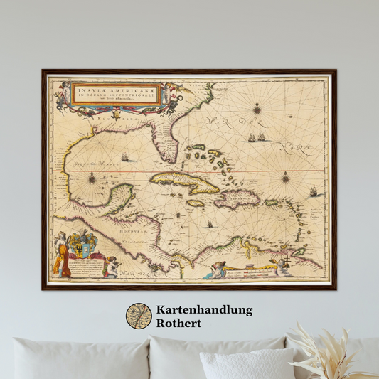 Historical city map  Test product horizontal 3 sizes