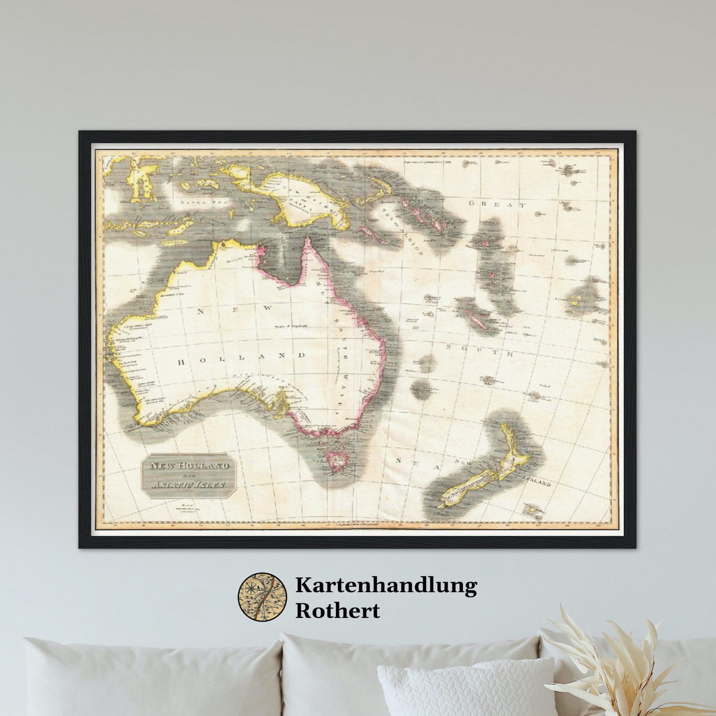 Historical city map Test product horizontal 3 sizes