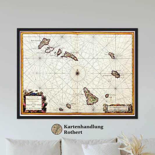 Historical city map  Test product horizontal 3 sizes