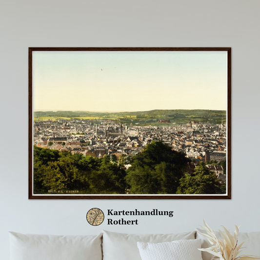 Historische Ansicht Aachen um 1895