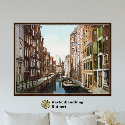 Historische Ansicht Amsterdam um 1895