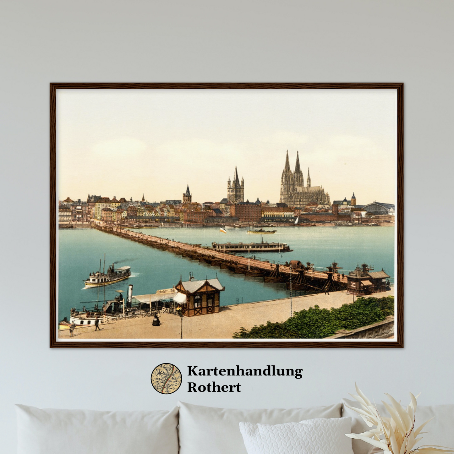 Historische Ansicht Köln um 1895