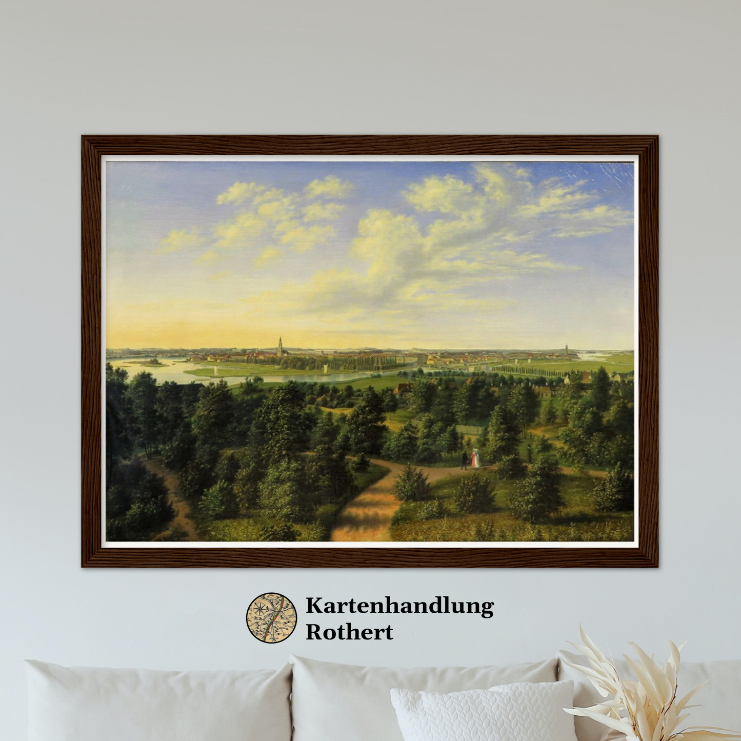 Historische Ansicht Potsdam um 1825