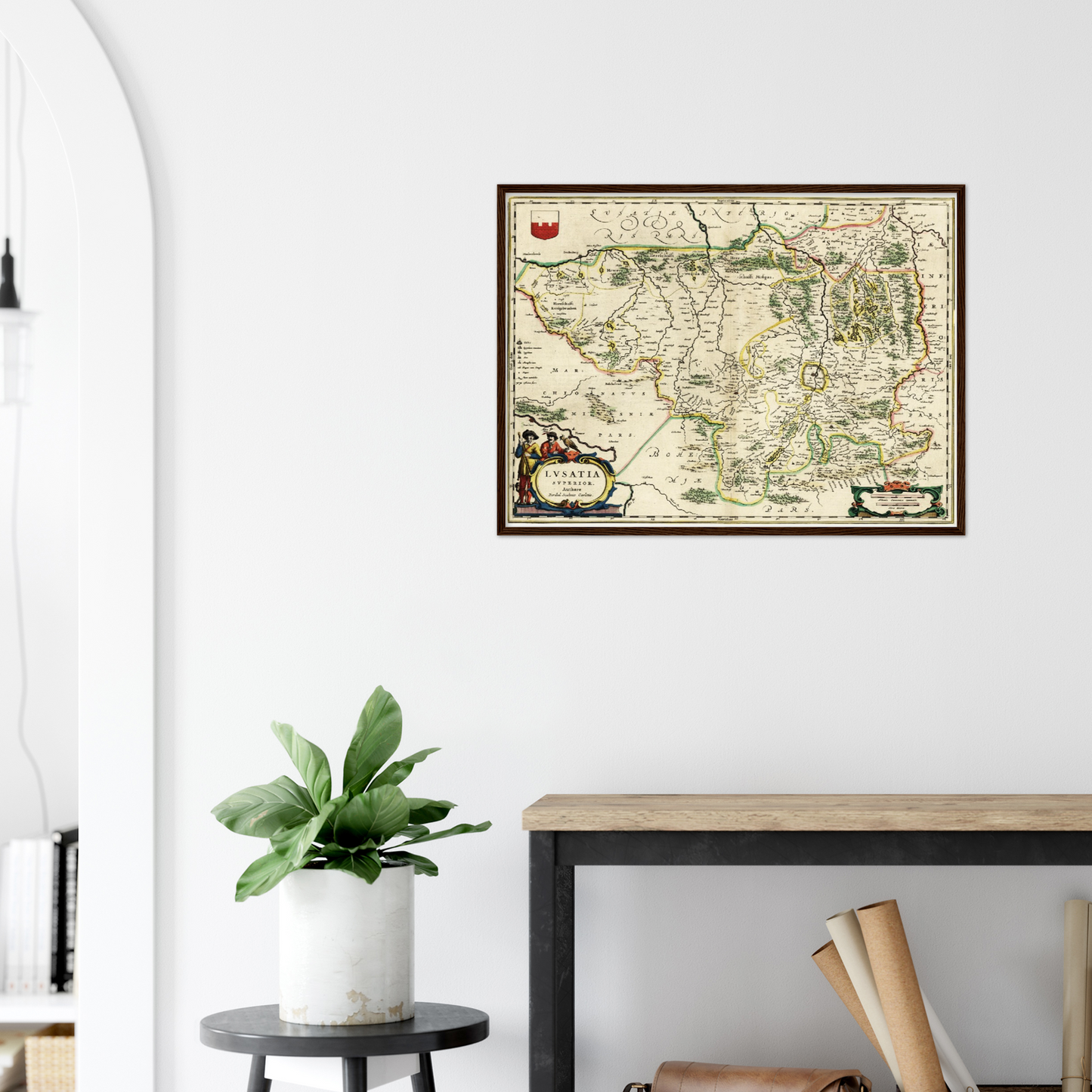 Historical city map Test product horizontal 3 sizes