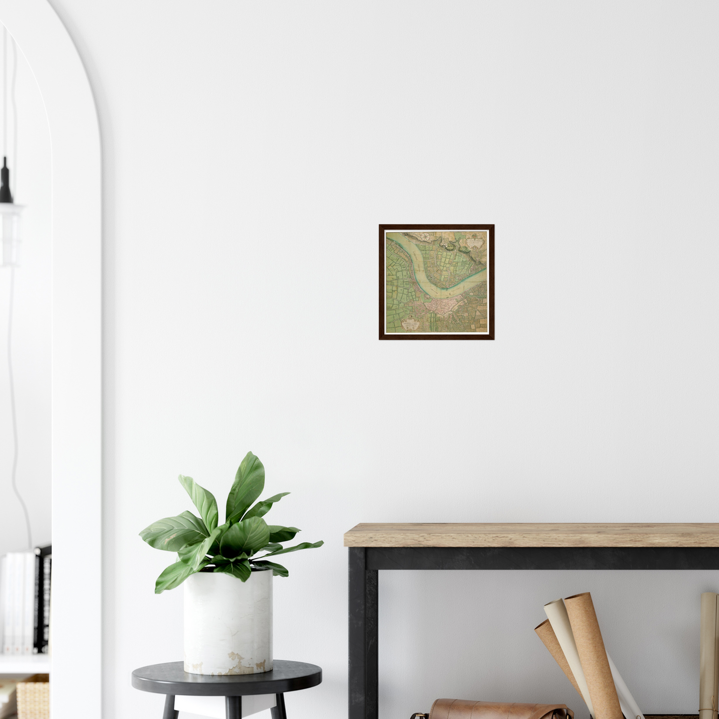 Historical city map Test product horizontal 3 sizes