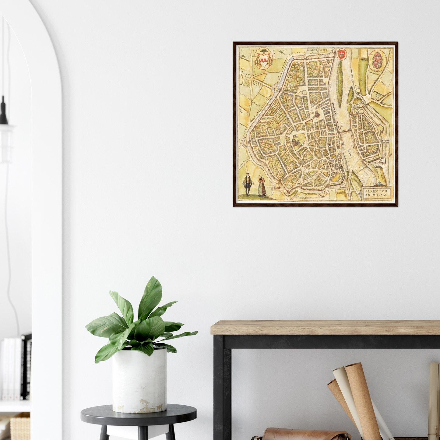 Historical city map Test product horizontal 3 sizes