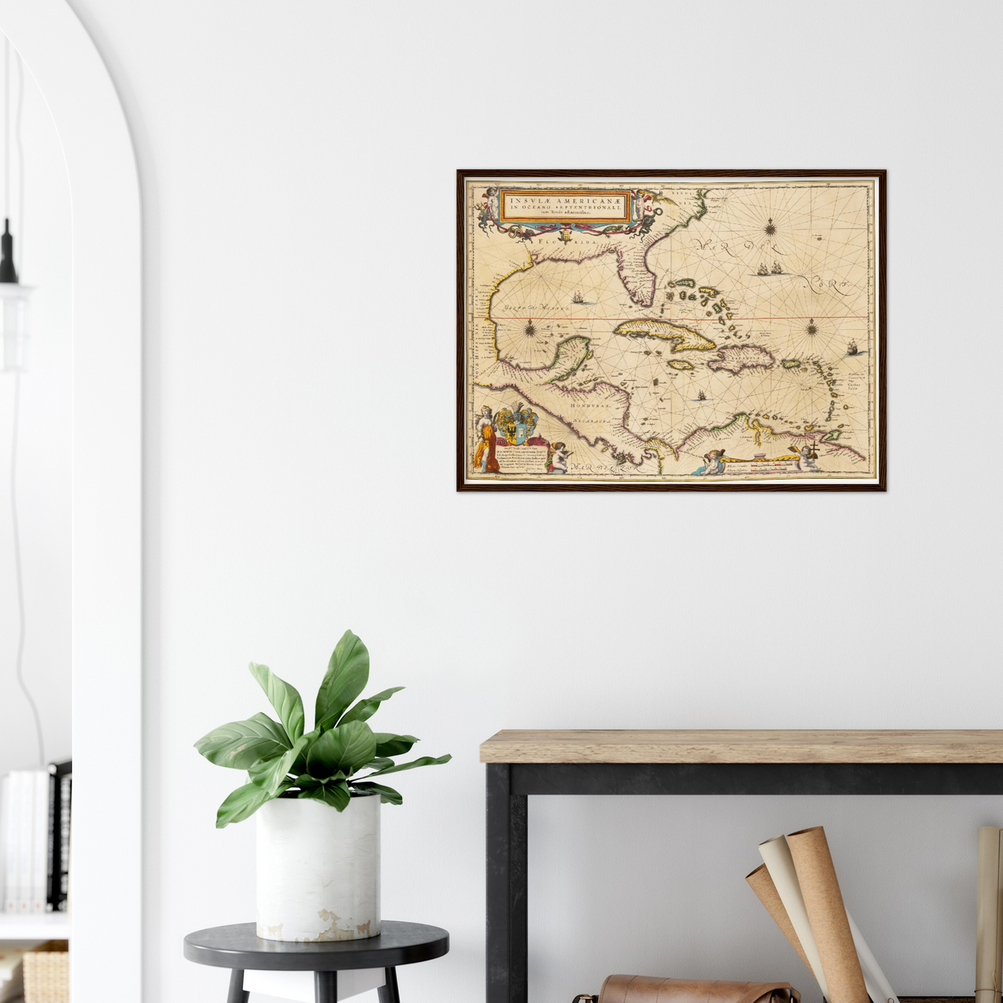 Historical city map Test product horizontal 3 sizes