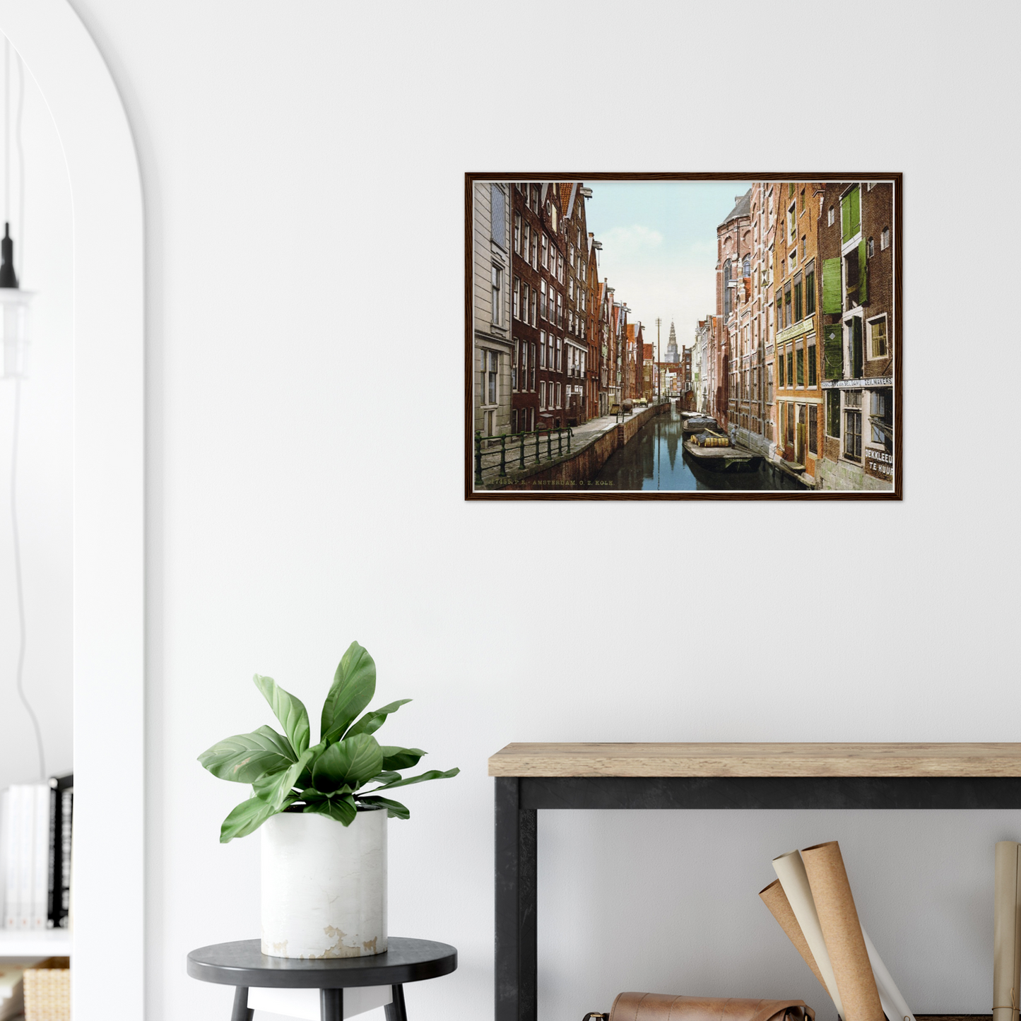 Historische Ansicht Amsterdam um 1895