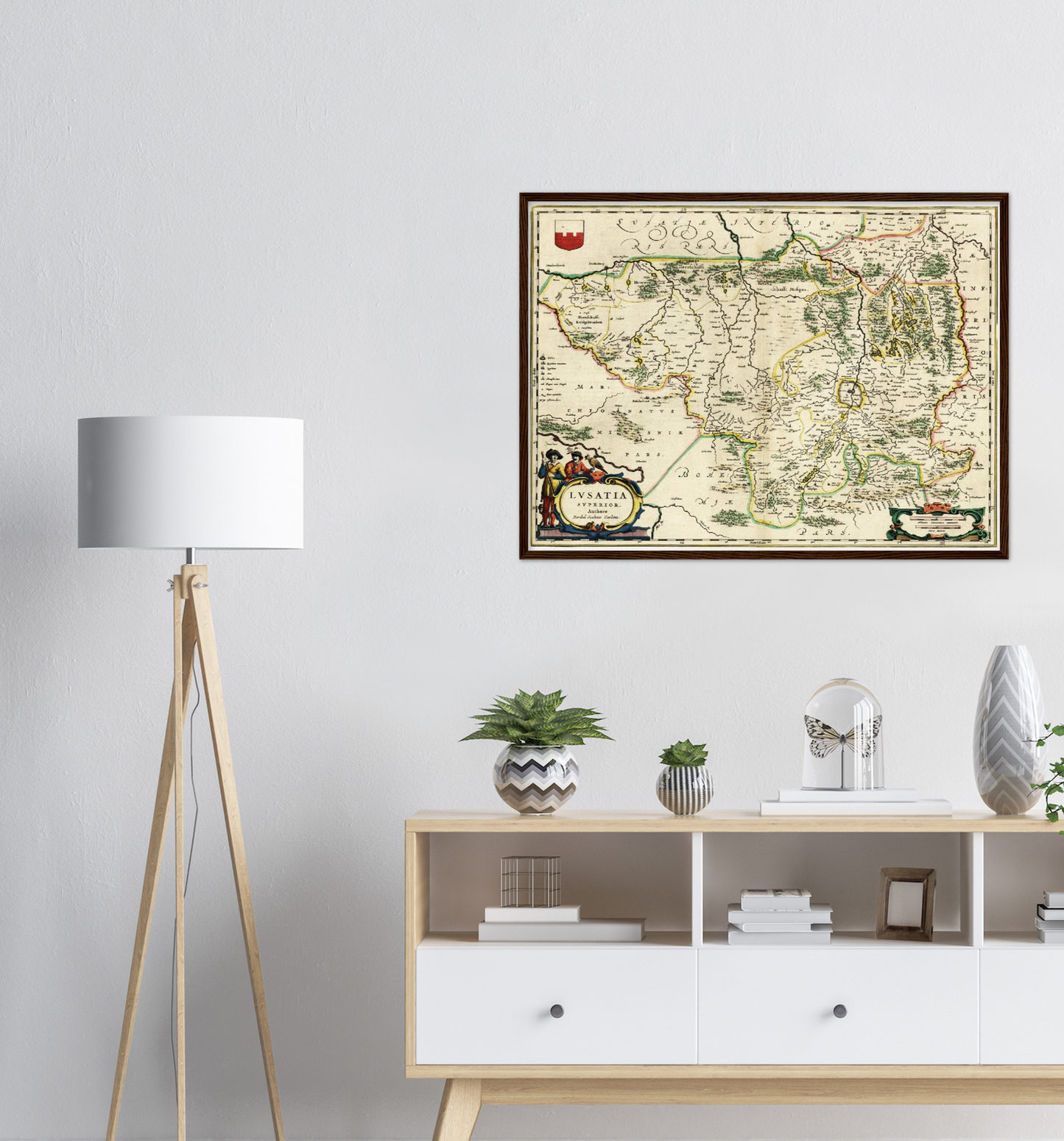 Historical city map Test product horizontal 3 sizes