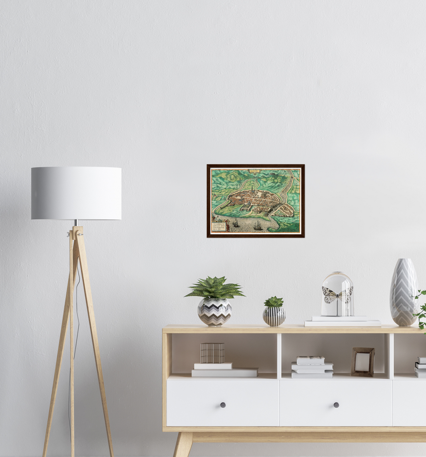 Historical city map  Test product horizontal 3 sizes