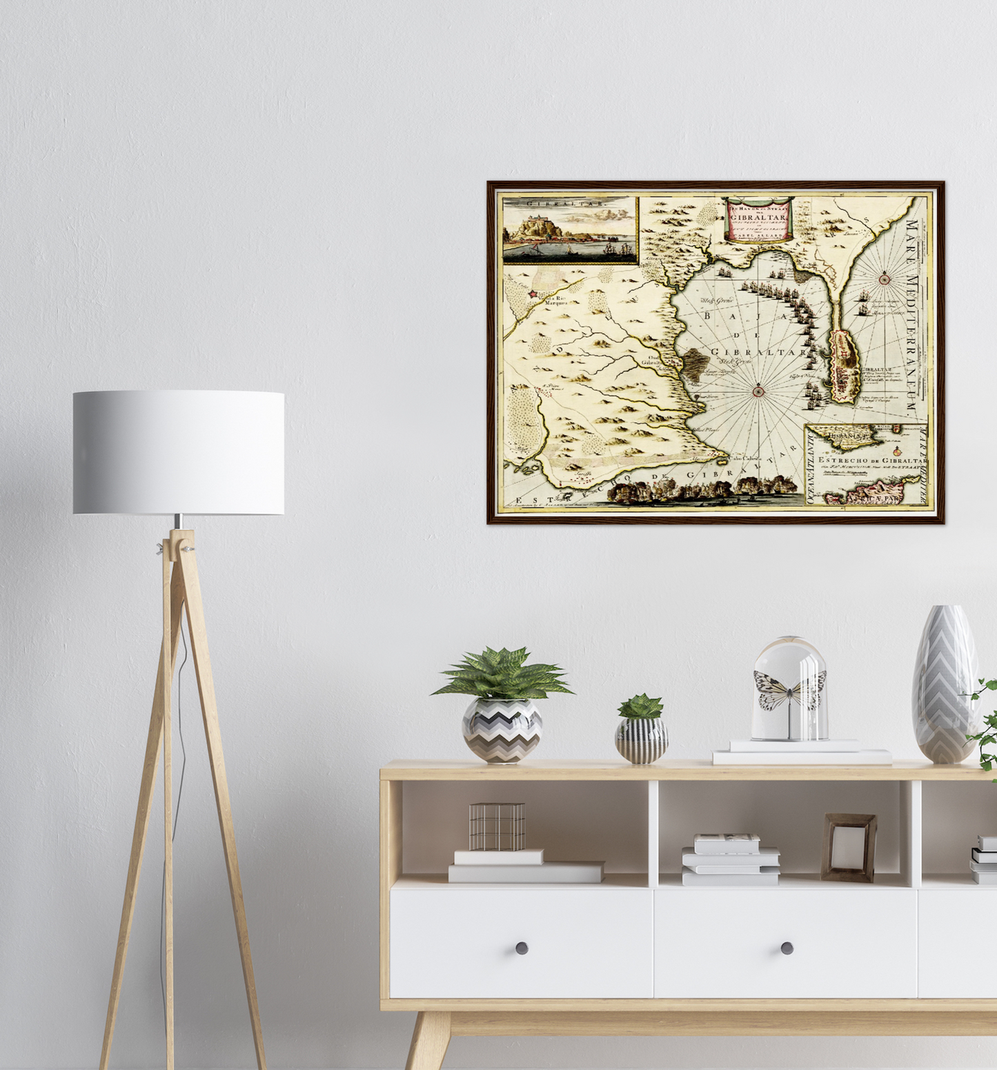 Historical city map Test product horizontal 3 sizes