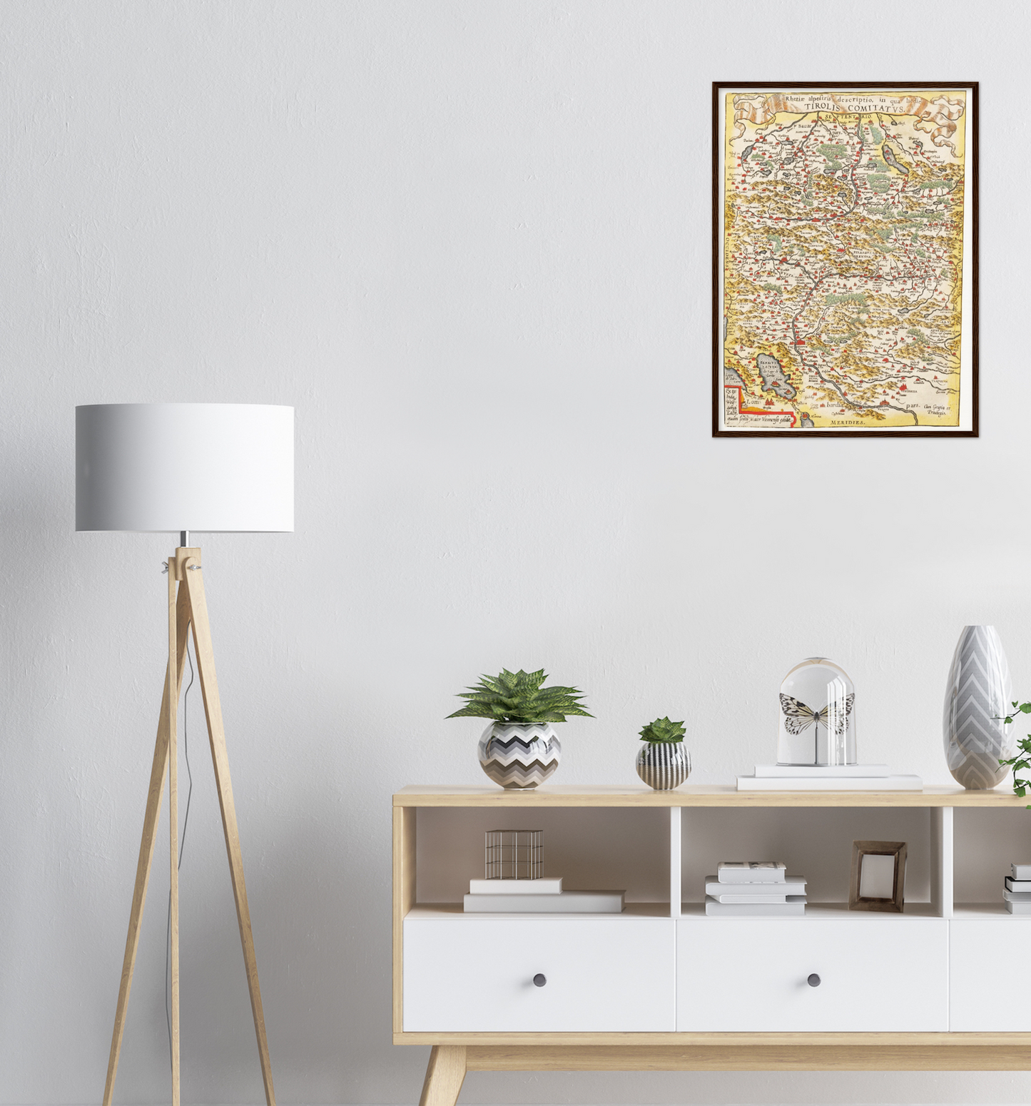 Historical city map Test product horizontal 3 sizes