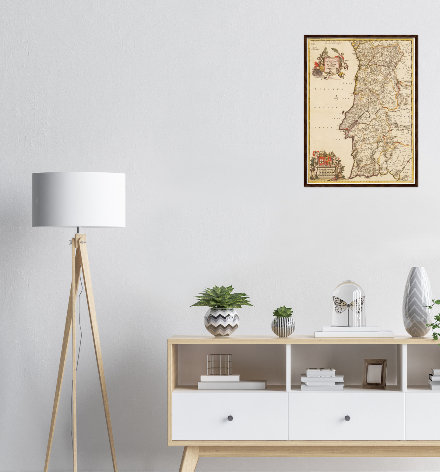 Historical city map  Test product horizontal 3 sizes