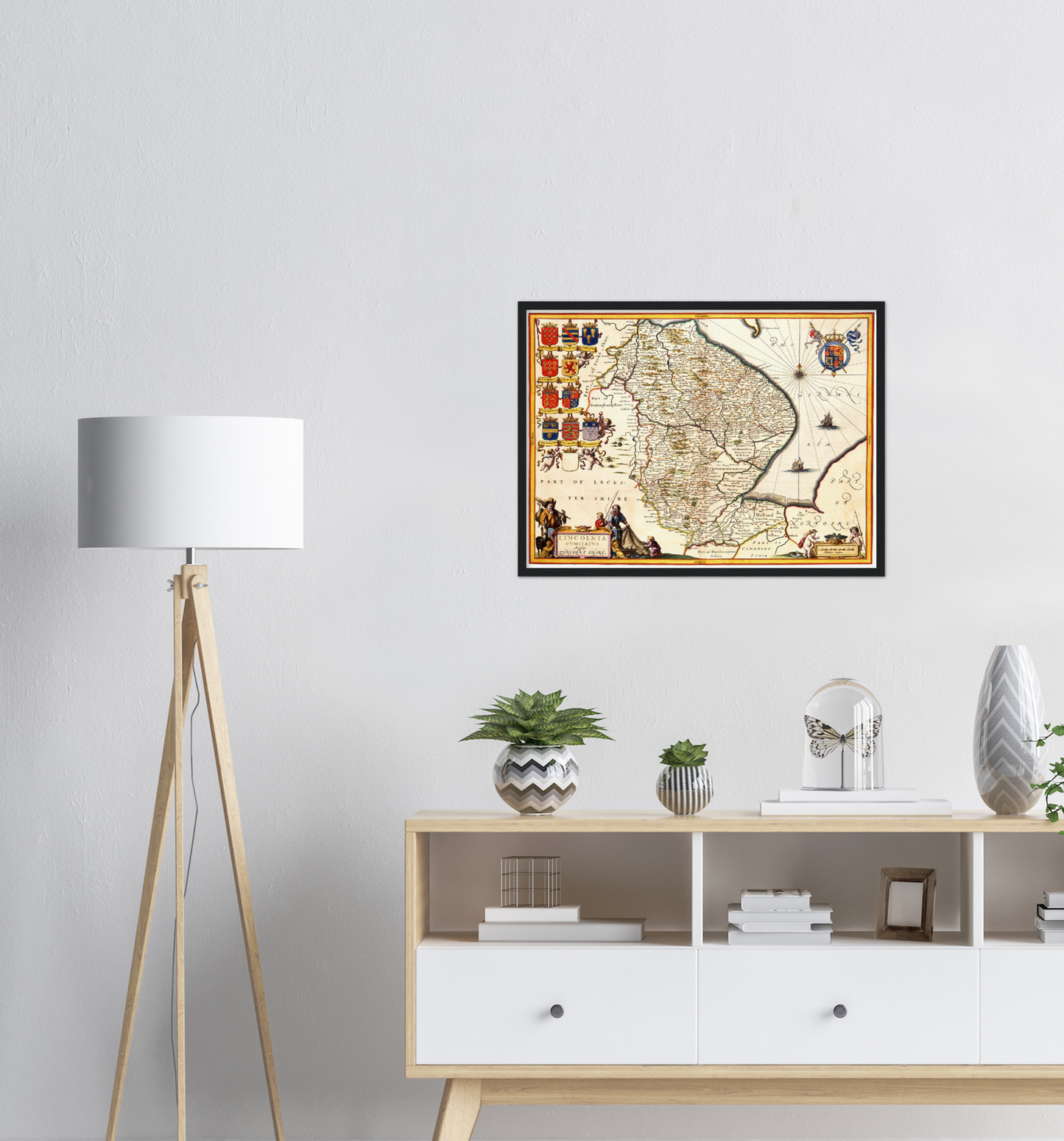 Historical city map Test product horizontal 3 sizes