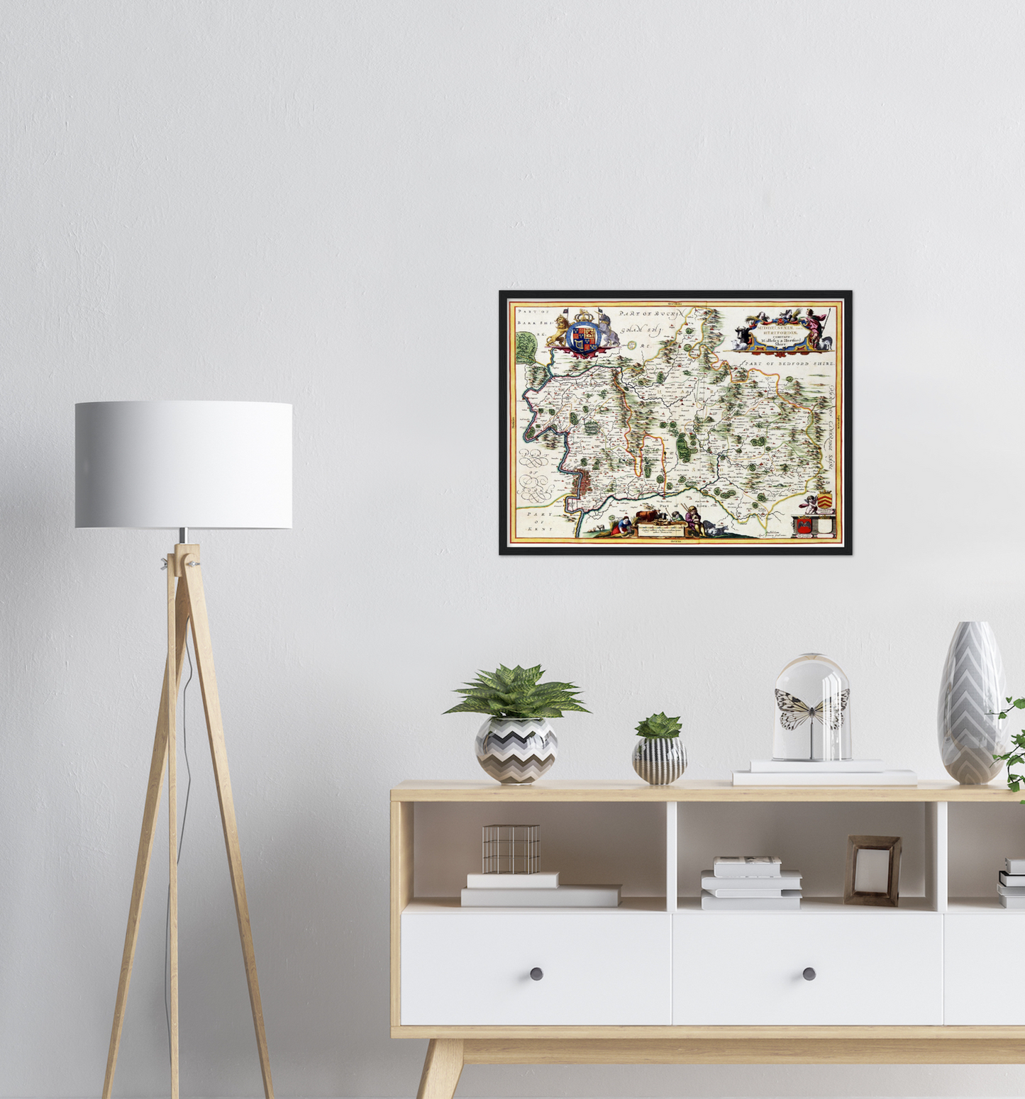Historical city map Test product horizontal 3 sizes