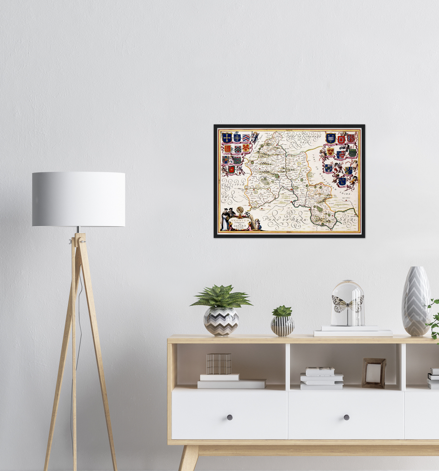 Historical city map Test product horizontal 3 sizes
